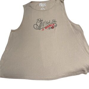 NWOT Shania Twain tank top
